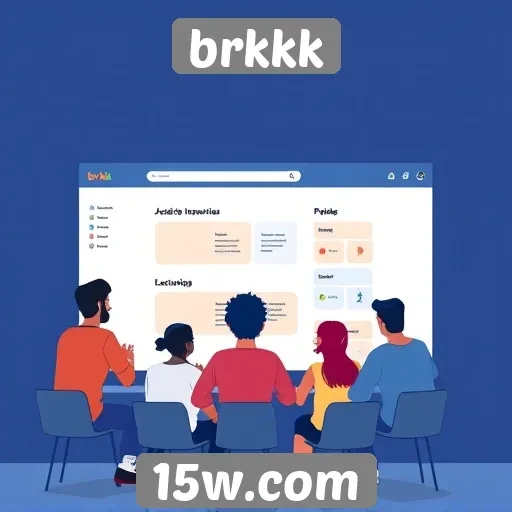 jogadores elogiam interface do site brkkk